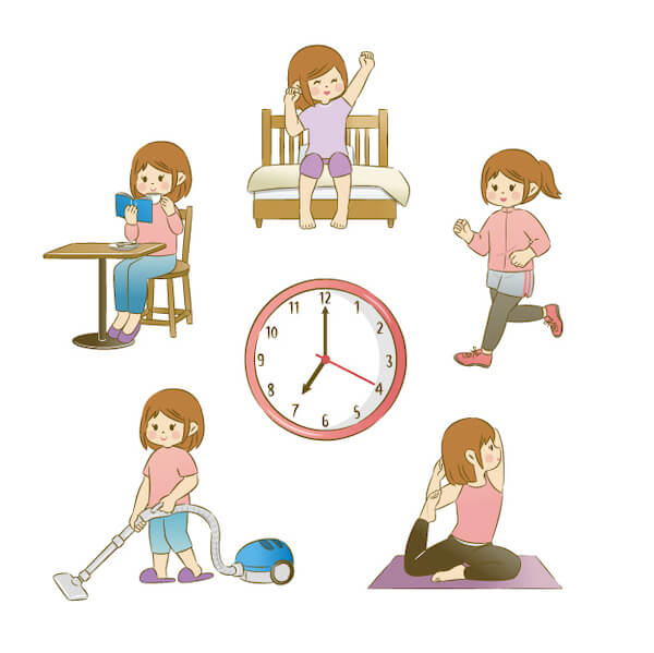 ルーチン化した生活