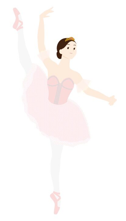 相模原のバレエ教室野沢きよみバレエスタジオーバレエポーズ