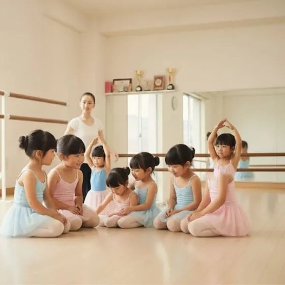 レッスンおしまいー相模原のバレエ野沢きよみバレエスタジオ