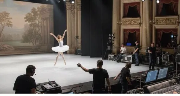 バレエの舞台を支える裏方