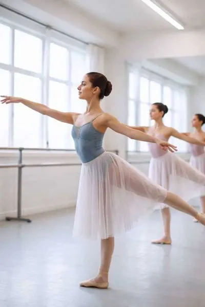 本番に向けてスタジオでの踊りの練習