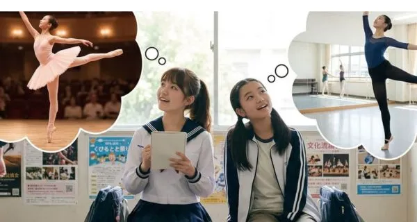 中高生でも始めたいバレエ、それぞれのイメージ